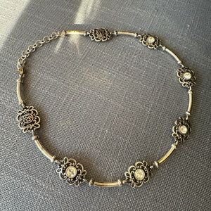 Brighton Roselie Flower Necklace